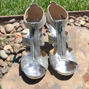 MICHAEL MICHAEL KORS Silver Heels